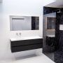 Mondiaz VICA Badkamermeubelset 150cm 2 lades wasbak Moon links 0 kraangaten solid surface urban PC75341484 - Thumbnail 4