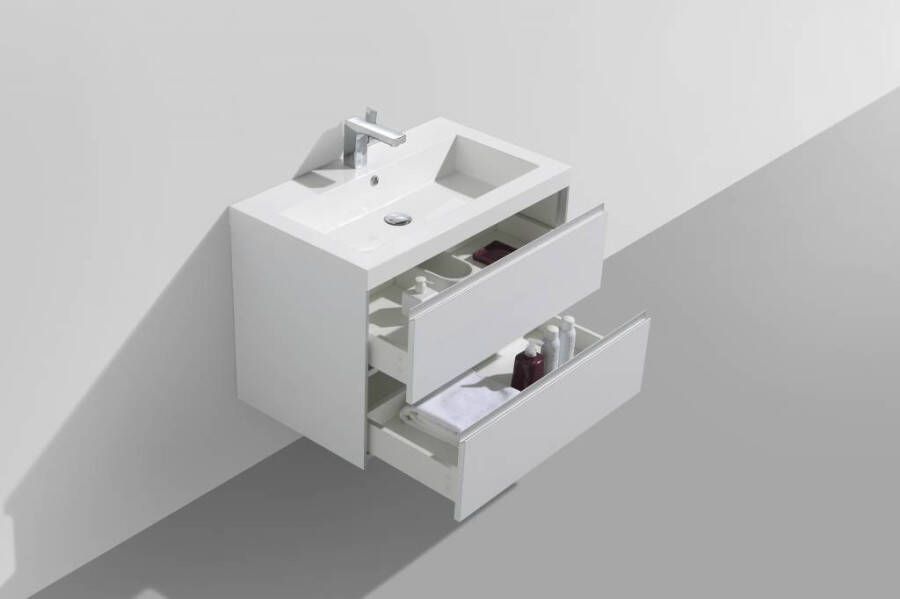 Neuer badkamermeubel PL set 80x50 light wood