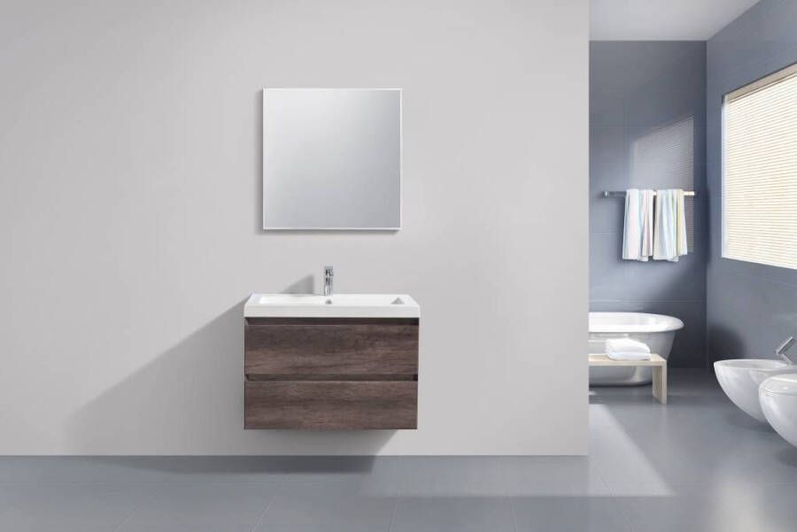 Neuer Infinity badkamermeubel Trendline wastafel 80 century oak