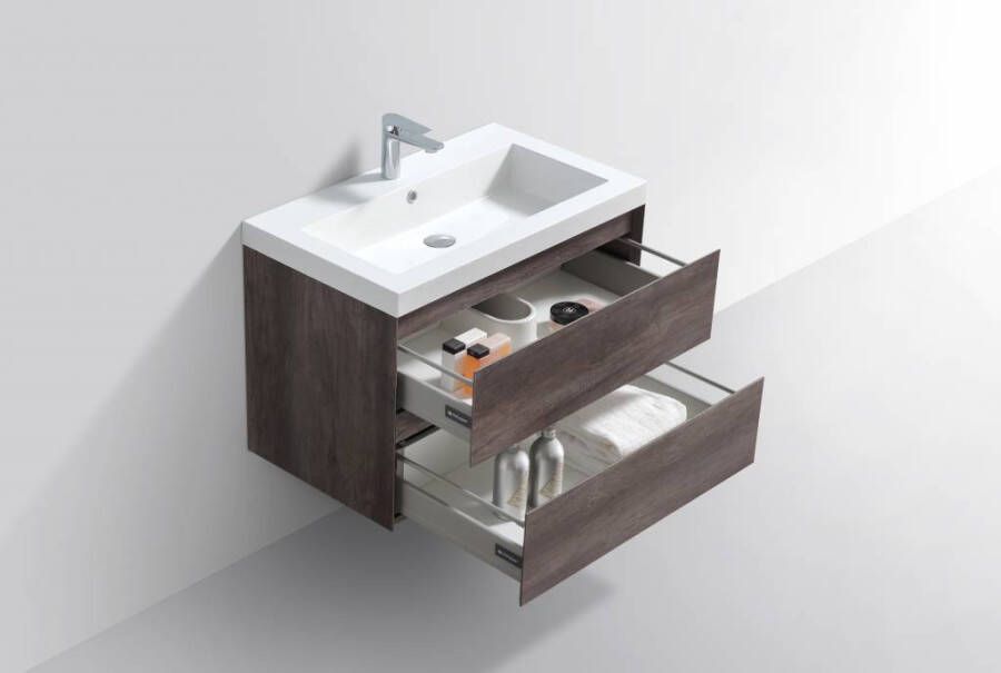 Neuer Infinity badkamermeubel Trendline wastafel 80 century oak