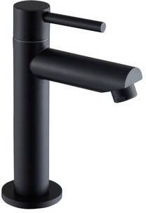 Neuer ronde fonteinkraan mat zwart