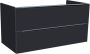 Neuer Senza badkamermeubel met Trendline wastafel met kraangaten 100 glans antraciet - Thumbnail 2
