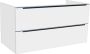 Neuer Senza badkamermeubel met Trendline wastafel met kraangaten 100 glans wit - Thumbnail 3