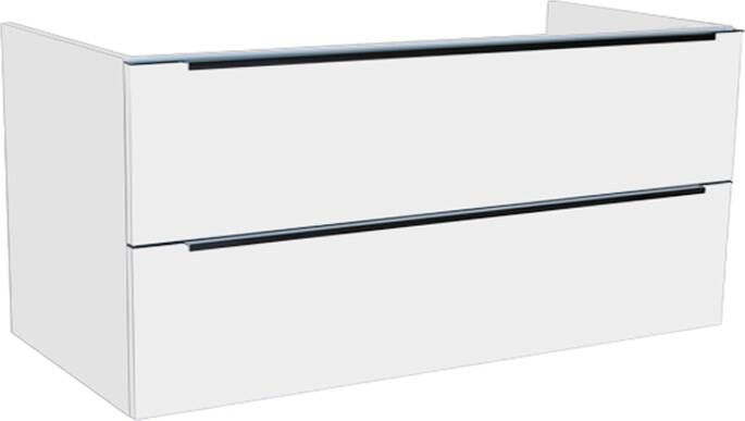 Neuer Senza Dynasty hoogglans wit 120 cm badkamermeubel