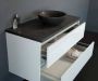 Neuer Trend Dynasty wit 80 cm badkamermeubel - Thumbnail 2
