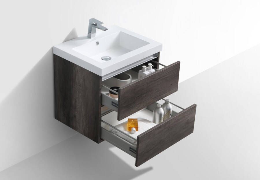 Neuer Trendline badkamermeubel zonder kraangat 60 century oak