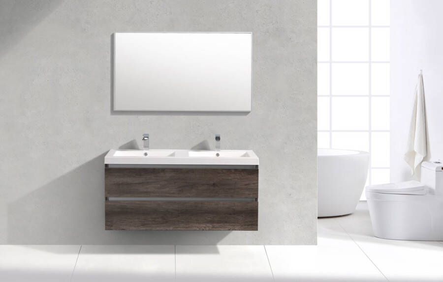 Neuer Trendline badkamermeubel zonder kraangaten 120 century oak