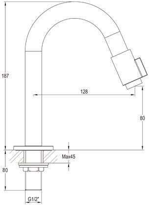 Neuer Victory fonteinkraan chroom