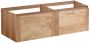Neuer Vision badkamermeubel met Trendline wastafel 120 wood eiken - Thumbnail 3
