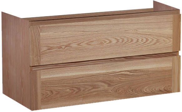 Neuer Wood Eiken badkamermeubel met Trendline wastafel 100