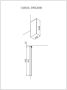 Novara Free mix inloopdouche met 60x200 helder glas - Thumbnail 2