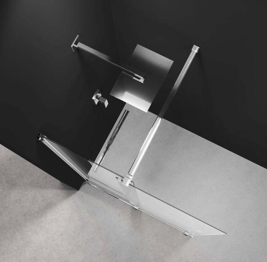 Polysan Modular Shower wandsteunbalk 1400mm chroom