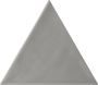 Quintessenza 3LATI driehoek tegel 13 2x11 4 Grigio Scuro Lucido - Thumbnail 2