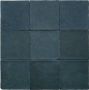 Revoir Paris Atelier wandtegel 10x10 blue marine mat - Thumbnail 3