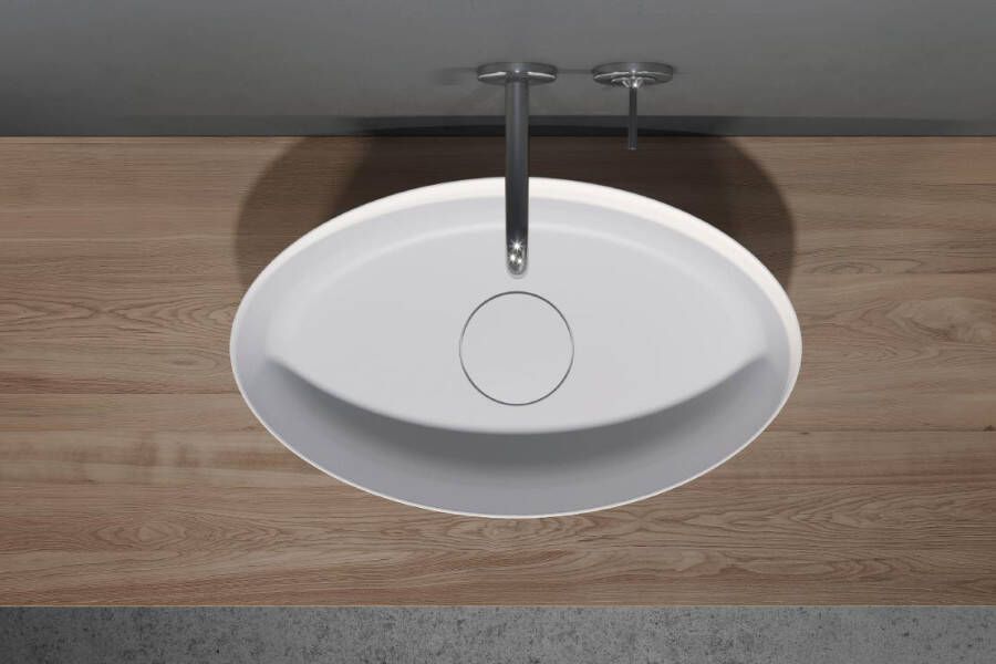 Riho Waskom Solid Surface Thin Oval
