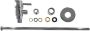 Riko Minimo design hoekstopkraan met aansluit set 3 8" bu x 10 mm chroom - Thumbnail 6