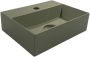 Salenzi OUTLET Fontein Spy 40x30 cm Mat Legergroen (inclusief bijpassende waste) - Thumbnail 3
