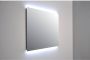 Sanibell INK spiegel met indirecte LED boven en onderverlichting 80x4x80cm - Thumbnail 2