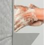 Sanibell Recess fonteinset 40x21x40cm Polystone incl. kraan sifon plug en montageset glans wit - Thumbnail 2