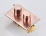Saniclear Copper douche inbouwthermostaat geborsteld koper - Thumbnail 3
