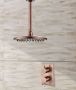 Saniclear Copper douchearm voor plafondmontage geborsteld koper - Thumbnail 2
