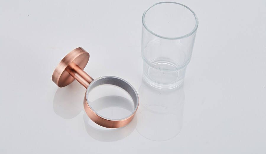 Saniclear Copper glashouder geborsteld koper