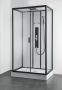 Saniclear Elite douchecabine met thermostaat kitvrij 120x80cm - Thumbnail 2