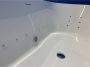 Saniclear Freshline half vrijstaand bubbelbad 170x75 wit glans - Thumbnail 2