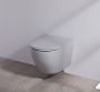 Saniclear Itsie randloze toilet met toiletzitting mat grijs - Thumbnail 2