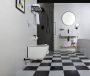 Saniclear Jama rimfree hangend toilet met flatline softclose zitting 53 cm wit - Thumbnail 3