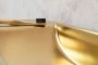 Saniclear Oro fontein met kraangat links 40x22 mat goud - Thumbnail 3