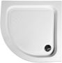 Saniclear Tripoli douchebak kwartrond 90x90x15cm wit - Thumbnail 2