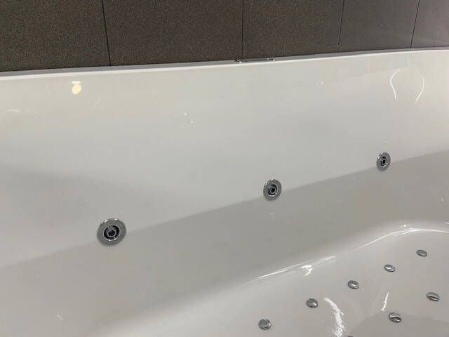 Sanindusa Sealskin Optimo bubbelbad met Advance systeem 190x90 wit