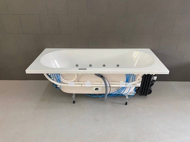 Sanindusa Urby bubbelbad met Advance systeem 170x75 wit