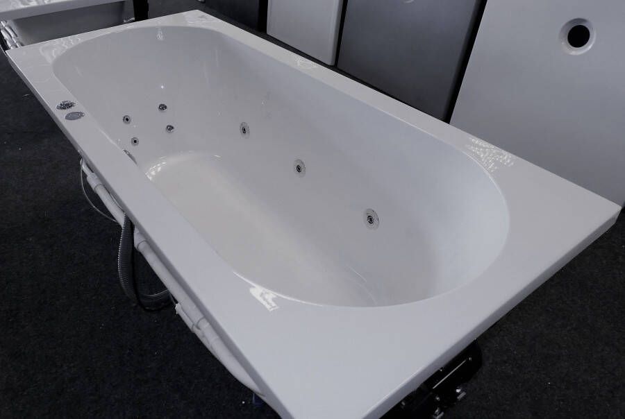 Sanindusa Urby bubbelbad met WP2 systeem 180x80 wit