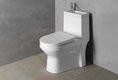 Sapho Aqualine Hygie toiletzitting wit