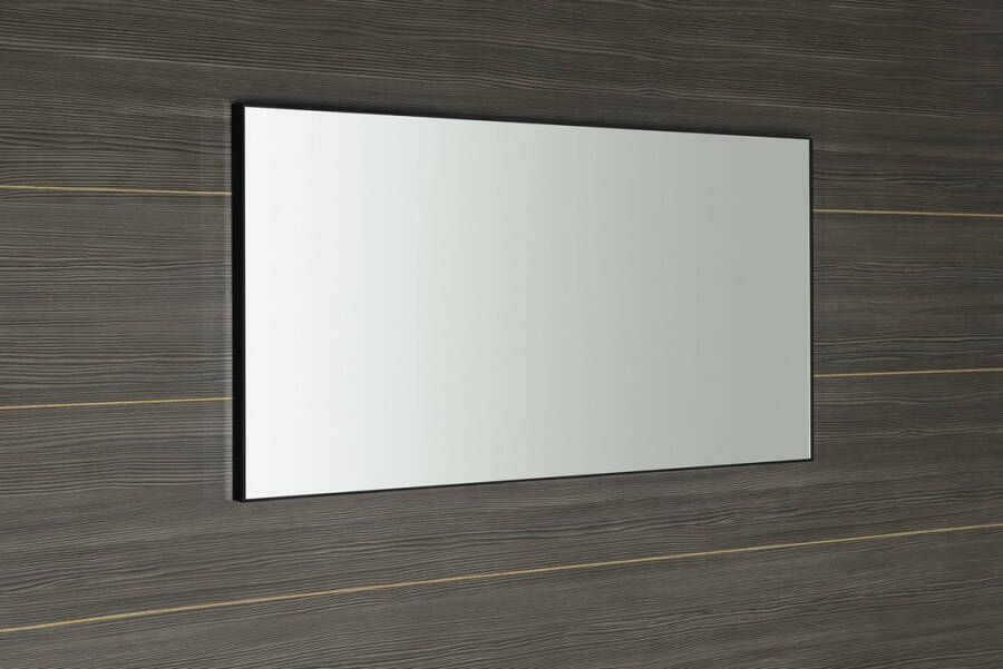 Sapho Arowana spiegel 120x60 mat zwart