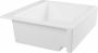 Sapho Arya keramische inbouw wastafel 66x62 wit - Thumbnail 2