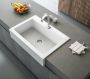 Sapho Arya keramische inbouw wastafel 66x62 wit - Thumbnail 3