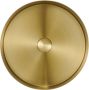 Sapho Waskom Aurum Rond 38 x 11 cm RVS Mat Goud - Thumbnail 2