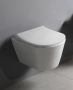 Sapho Awa rimfree hangend bidet toilet 36x53cm wit - Thumbnail 4