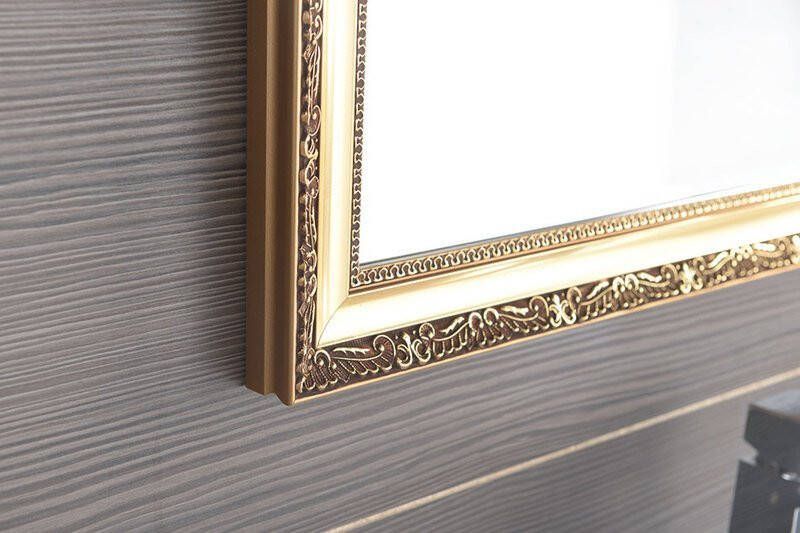 Sapho Bohemia spiegel met houten lijst 69x89 goud