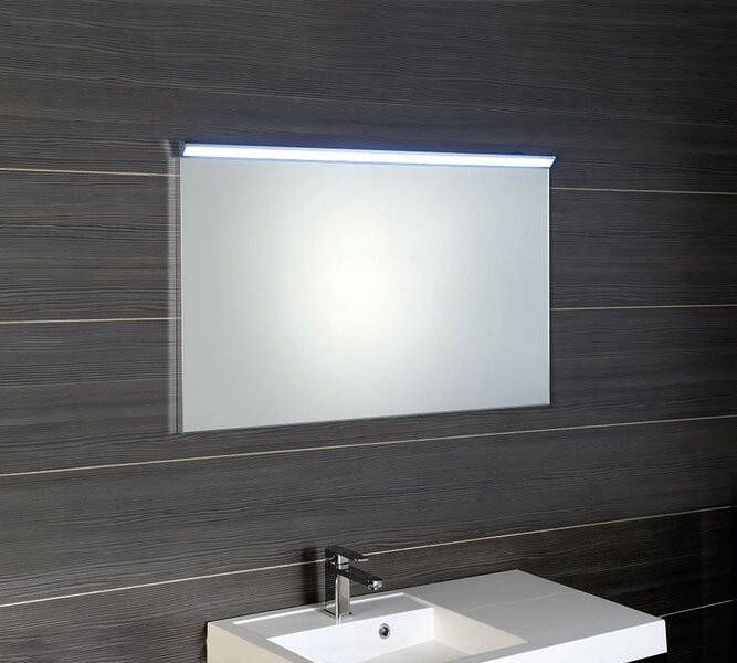 Sapho Bora spiegel met LED verlichting met switch 100x60 cm chroom