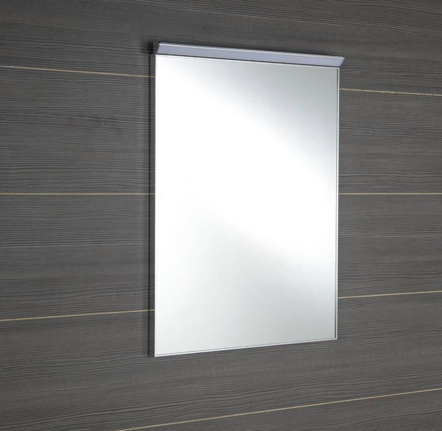 Sapho Bora spiegel met LED verlichting met switch 60x80 cm chroom