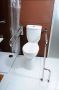 Sapho Keramisch Toilet Verhoogd Handicap Wit - Thumbnail 3
