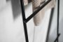 Sapho Handdoekhouder Ladder Debut 186 cm Zwart Mat - Thumbnail 3