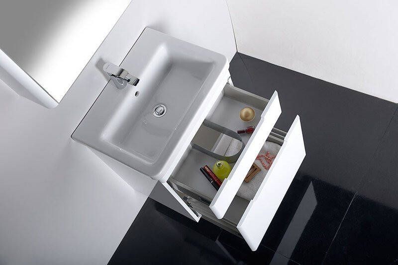 Sapho Ella Badkamermeubel keramiek 46.5 cm wit