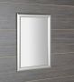 Sapho Esta Spiegel 580x780mm in houten frame zilver met streep - Thumbnail 2