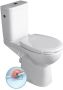 Sapho Etiuda rimless duoblok minder validen toilet PK - Thumbnail 2