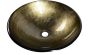Sapho Fianna glas waskom diameter 42 cm brons - Thumbnail 3